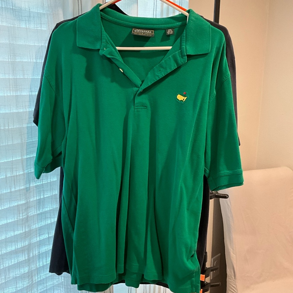Master’s Collection Polo (green mercerized cotton)